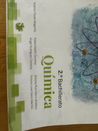 Química 2 Bachillerato