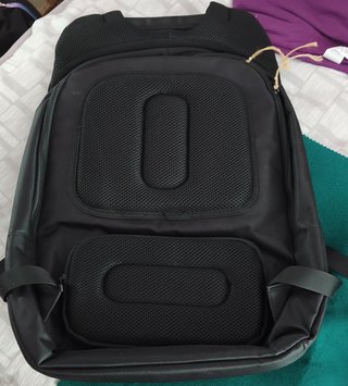 Mochila Portátil Negra Acolchada