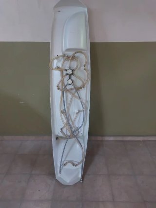 Columna de hidromasaje de esquina con asiento