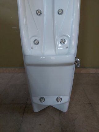 Columna de hidromasaje de esquina con asiento