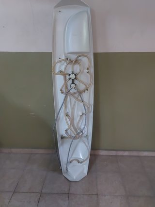 Columna de hidromasaje de esquina con asiento