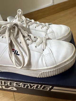 Zapatillas Fila Mujer Talla 38 Blancas