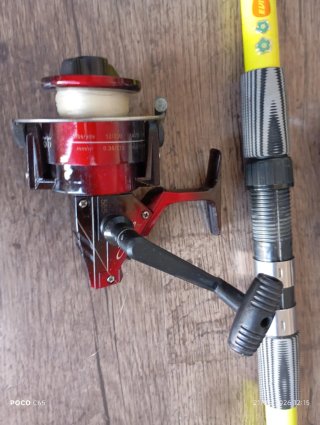 2 Cañas de Pesca con Carretes