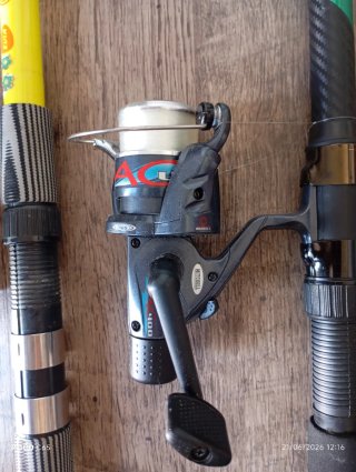 2 Cañas de Pesca con Carretes