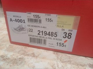 Zapatillas Wonders Piel Talla 38 ¡A ESTRENAR!