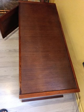 Mueble salón madera marrón