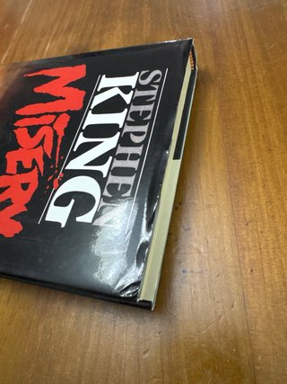 Libro: Misery de Stephen King (ed. 1989)