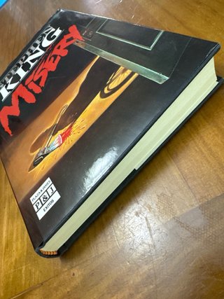 Libro: Misery de Stephen King (ed. 1989)