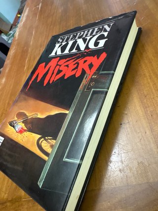 Libro: Misery de Stephen King (ed. 1989)
