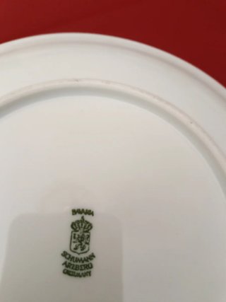 Juego de consomé de porcelana