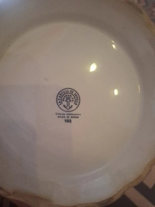 Ensaladera La Cartuja Pickman 192