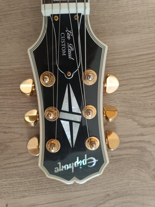 Epiphone Les Paul Custom Coreana Negra