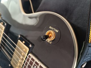 Epiphone Les Paul Custom Coreana Negra