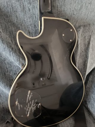Epiphone Les Paul Custom Coreana Negra