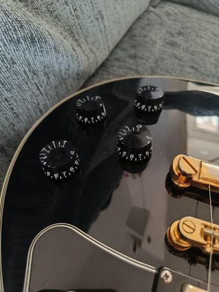 Epiphone Les Paul Custom Coreana Negra