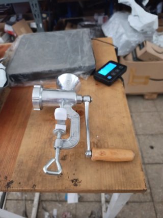 Picadora de carne manual