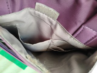 Mochila bandolera Gladiator morada