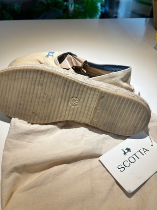 Zapatillas Esparto SCOTTA Beige Talla 43