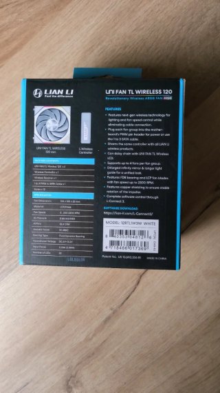 Lian Li UNI FAN TL 120 (3 uds, Reverse Blade)