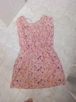 Vestido y falda estampados
