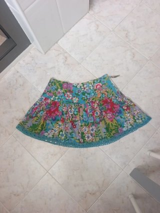 Vestido y falda estampados