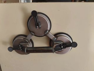 Ventosa de succión triple