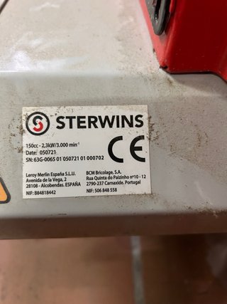 Motoazada gasolina STERWINS 60 cm