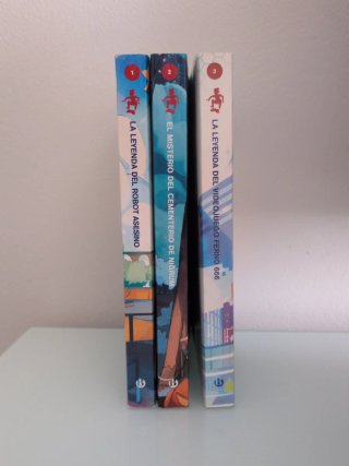 Los Turboskaters, lote de 3 libros