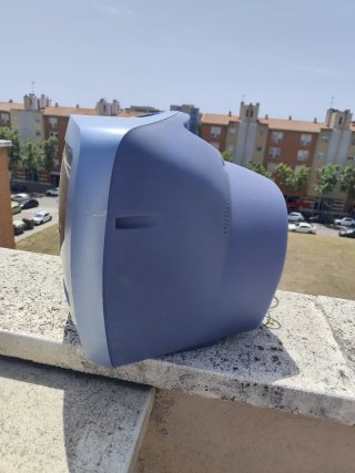 Televisor Philips CRT Retro Vintage Funcional