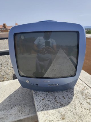 Televisor Philips CRT Retro Vintage Funcional