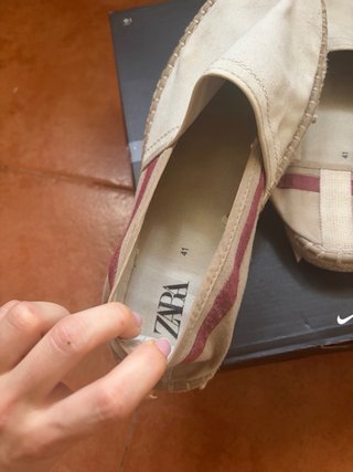 Alpargatas Zara Beige Talla 38