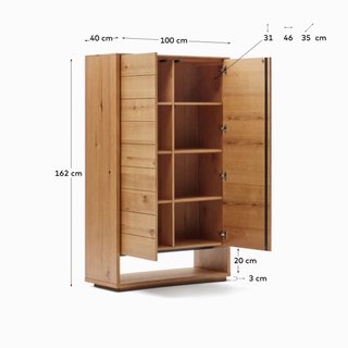 Aparador de madera Kave Home Alguema. Como nuevo