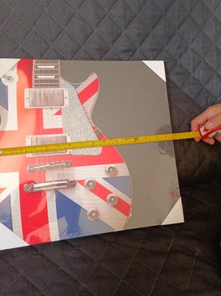 Pareja Cuadros Guitarra Union Jack