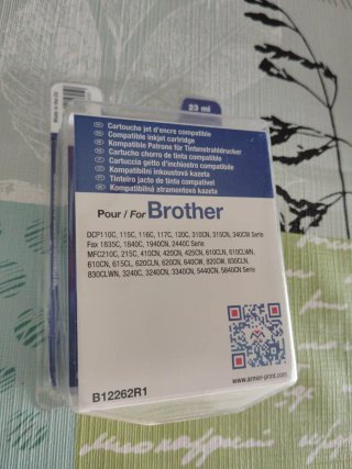 Cartucho Tinta Armor LC900 Bk Compatible Brother