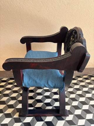 Sillón Jamuga Madera Tallada