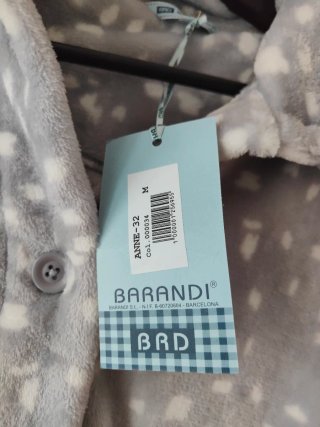 Bata Barandi gris sin estrenar