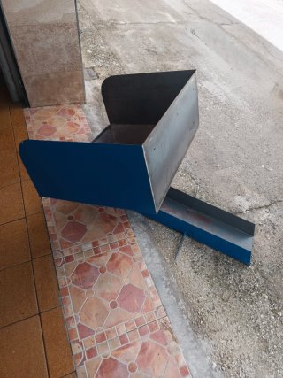 Tolva per caldaia a biomassa