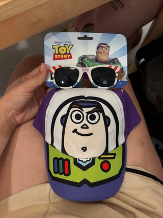 Gorra y Gafas Buzz Lightyear Toy Story Disney