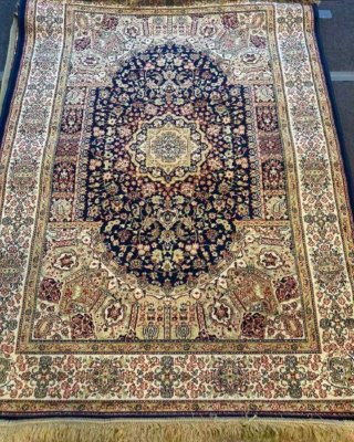 Autentici tappeti persiani in cotone e seta, dimensioni 100x140 cm, provenienti dalla Turchia