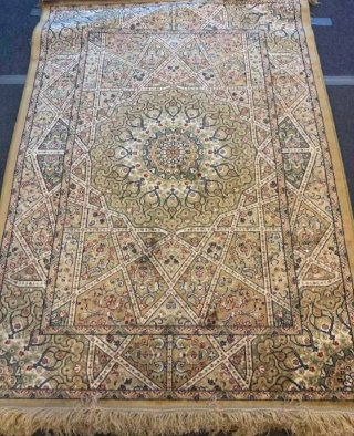Autentici tappeti persiani in cotone e seta, dimensioni 100x140 cm, provenienti dalla Turchia