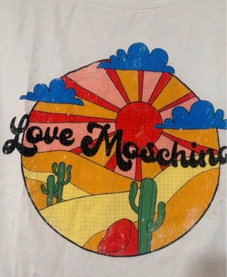 Camiseta Love Moschino Blanca