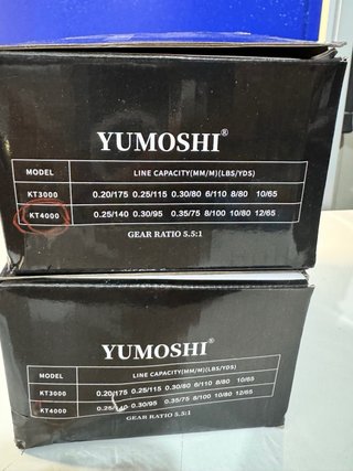 Carrete de pesca YUMOSHI KT4000