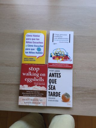 Libros sobre TLP y conflicto adolescente