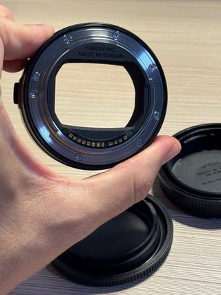 Adaptador Canon EF-EOS R como nuevo