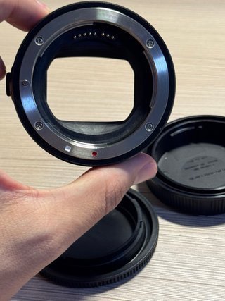Adaptador Canon EF-EOS R como nuevo