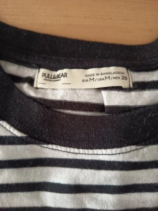 Lote 2 Camisetas Rayas  Talla M