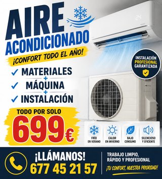Aire Acondicionado Completo