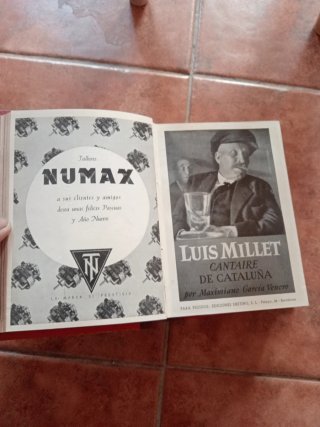 Bonito libro años 50,revistas encuadernadas