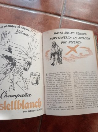 Bonito libro años 50,revistas encuadernadas