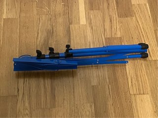 Atril plegable azul